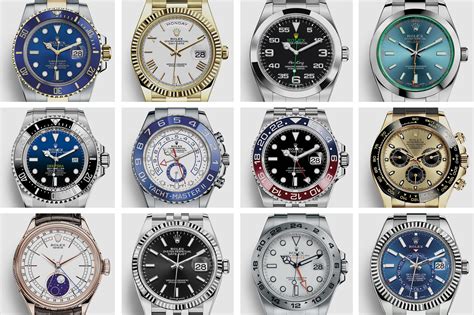 rolex simple models|list of all rolex models.